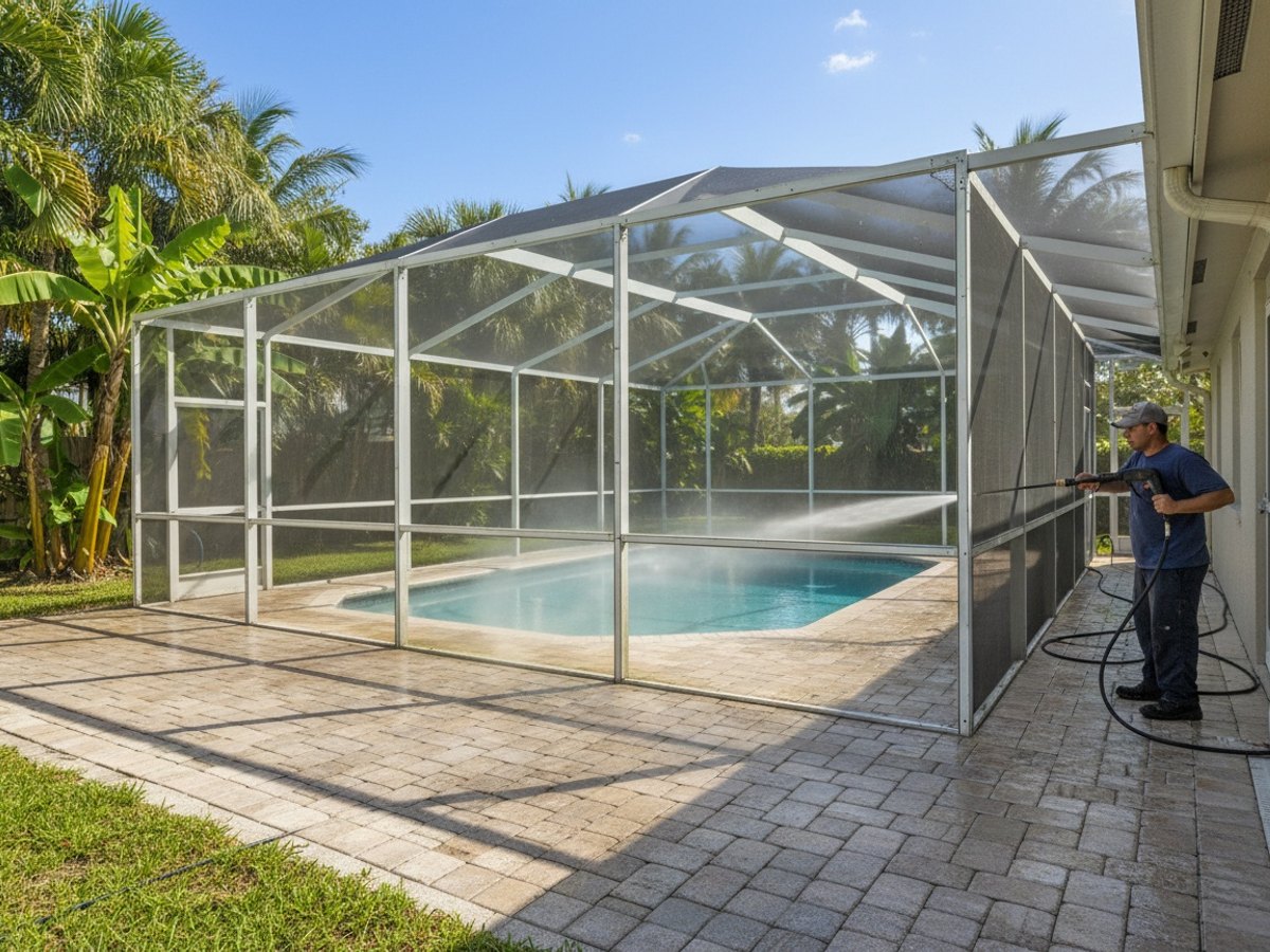 Decks patios and pool cages